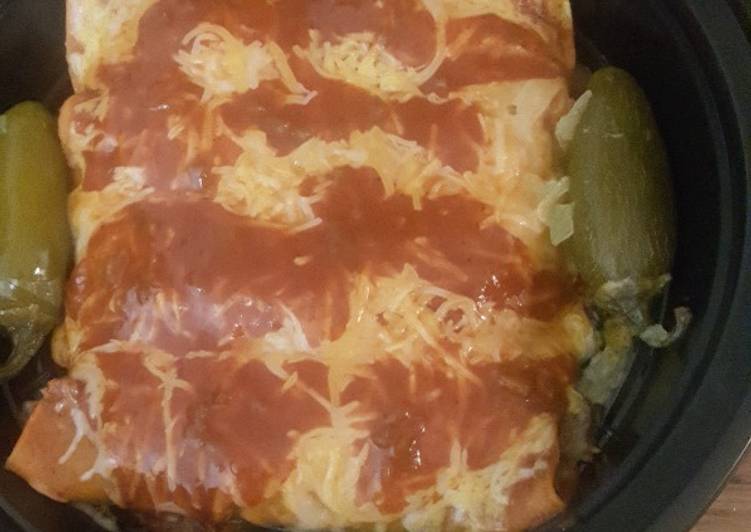 Recipe of Award-winning Ground turkey enchiladas