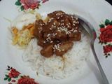 Chicken Teriyaki and Vegetable Salad #siapramadan