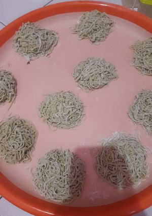 Foto resep Mie hijau sawi