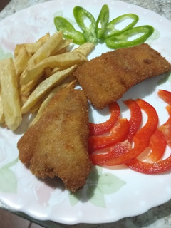 Rántott afrikai harcsa 🐟 recept fotója
