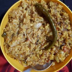 Veggies khichdi A picture of Veggies khichdi.