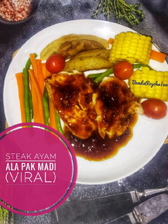 Foto resep 569. 🥩 Steak Ayam Ala Pak Madi (Viral)