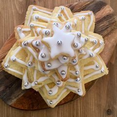 A picture of Clementine Flavoured Shortbread (GF).