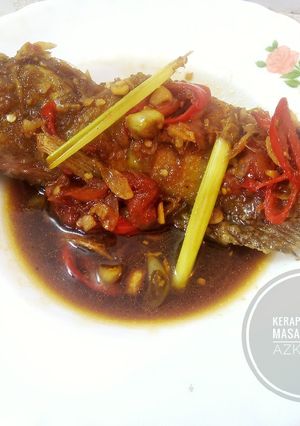 Foto resep Kerapu Goreng Masak Kecap