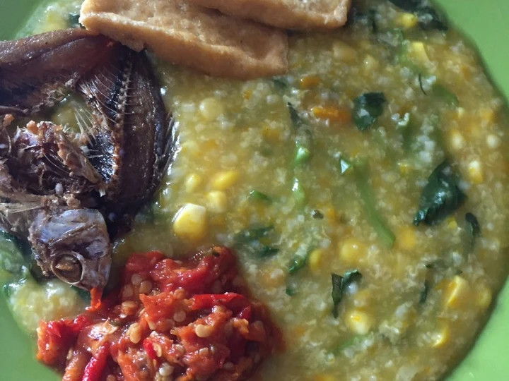Cara Gampang Membikin Resep Bubur manado yang  Bikin Ketagihan Anti Ribet, Bisa Manjain Lidah