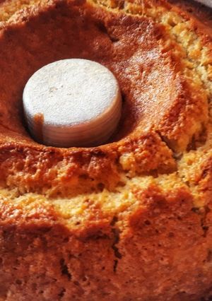 Una foto de Budín de bananas vegano