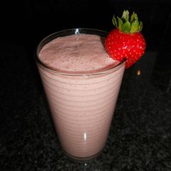 A picture of Strawberry smoothie recipe.