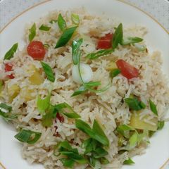 A picture of Vegetable pulao.