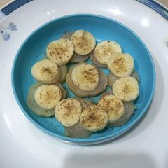 Sweet potato and banana 🍌 🍌 🥔snacks time 🥙 A picture of Sweet potato and banana 🍌 🍌 🥔snacks time 🥙.