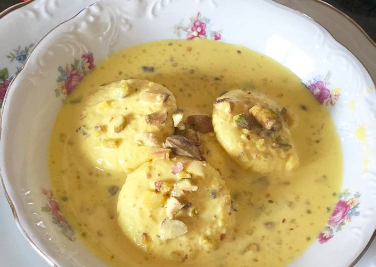 Easiest Way to Make Speedy Rasmalai soft and sweet recipe