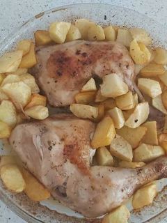 Una foto de Pollo al limón... 😏