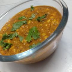 A picture of Bharwa sweet corn sabzi.