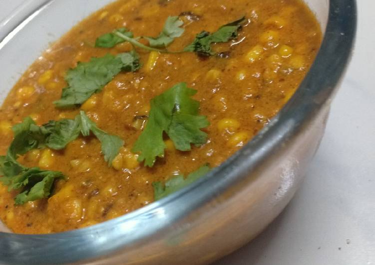 Bharwa sweet corn sabzi