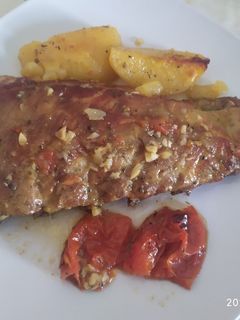 Una foto de Costillas al horno