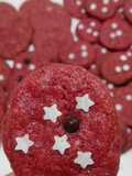 Red velvet cookies