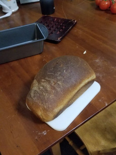 A picture of Dad's Swedish Rye Bread.
