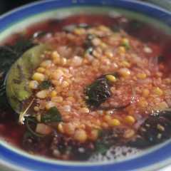 Sayur bayam batik jagung manis রেসিপির প্রধান ছবি