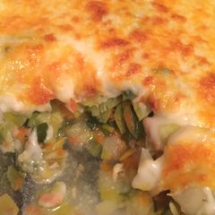 Baked Leek Casserole A picture of Baked Leek Casserole .