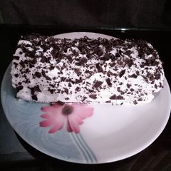 Chocolate swiss roll A picture of Chocolate swiss roll.