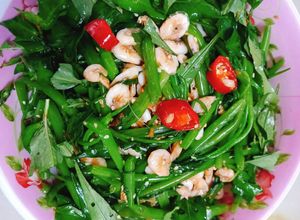 Hình của món Gỏi rau muống tép đồng(trộn bằng mắm tôm).