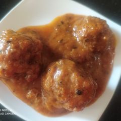 A picture of Malai kofta.