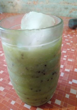 Una foto de Jugo de kiwi