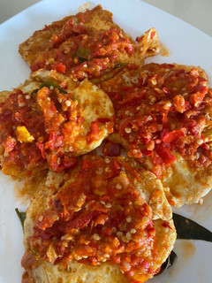 Foto resep Telor ceplok bumbu Bali (pedas)