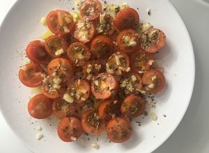 Una foto de Tomates cherris