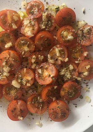 Una foto de Tomates cherris