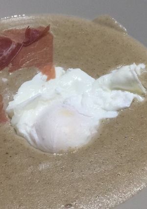 Una foto de Crema de champiñones