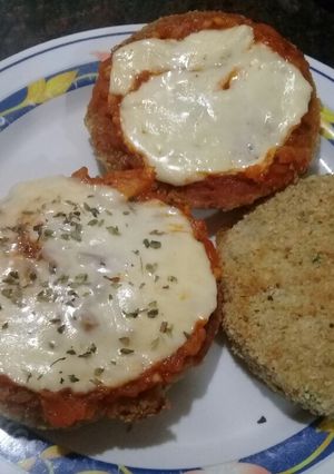 Una foto de Milanesas de sojas caseras