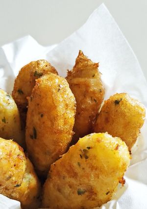 Foto resep Cheesy perkedel MPASI 10+