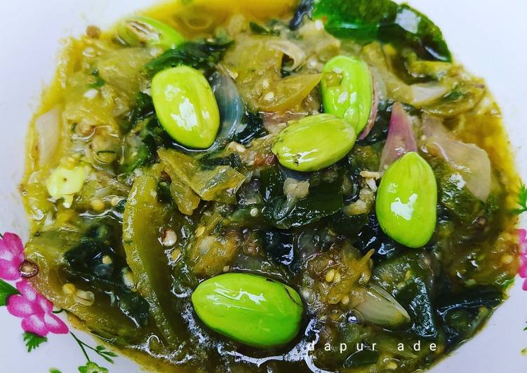 How to Prepare Delicious Sambal Ijo Khas Padang [plus pete]