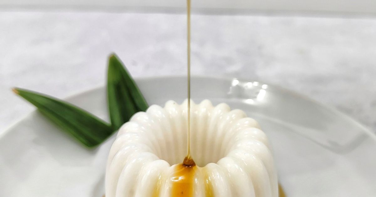 Puding Kelapa Gula Aren Creamy