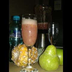 A picture of Lactose free blended fruit sipper.
