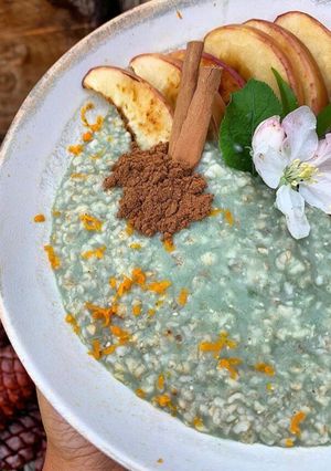 Una foto de HULK OAT (avena) BOWL!
