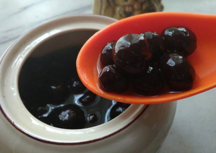 Pearl Bubble (bobba) coklat