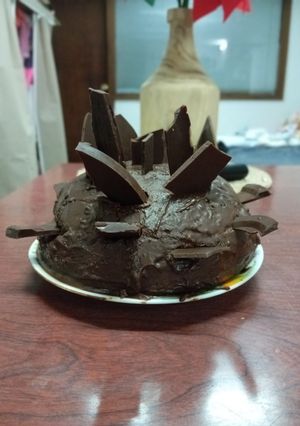 Una foto de Panetela Erizo con un huevo