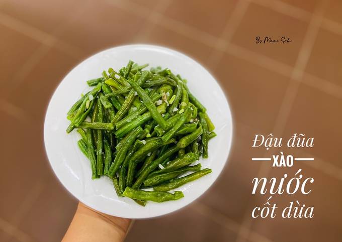 4. Các Biến Tấu Món Đậu Đũa Xào Nước Cốt Dừa