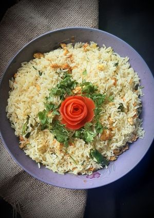 ভাত বাগাড়। রেসিপির প্রধান ছবি