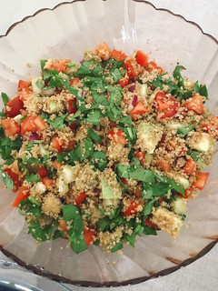 Una foto de Ensalada de Quinoa