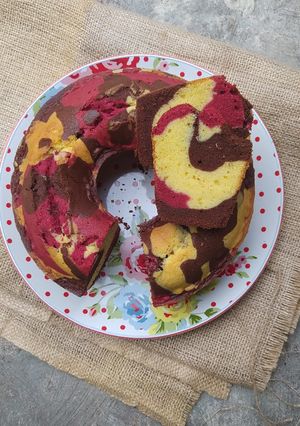 Foto resep Marmer Cake