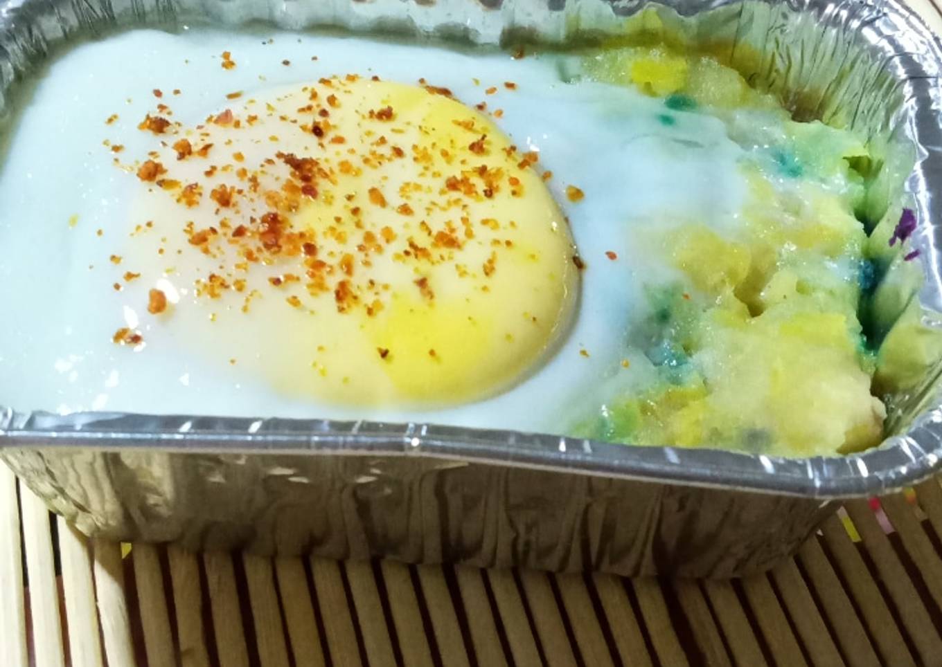 Schotel Ubi Telur (Menu Diet)