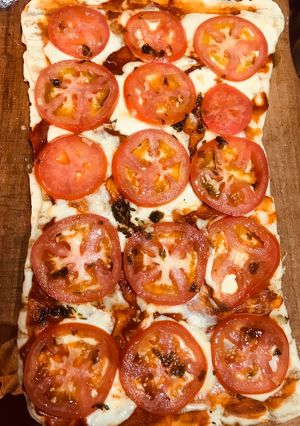 Una foto de Pizzas masa casera
