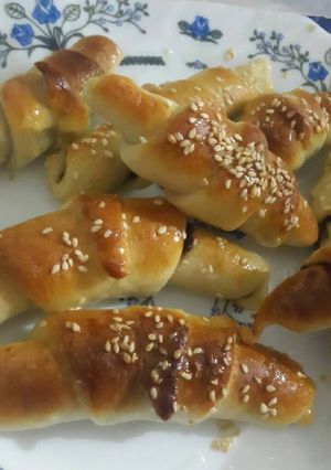 صورة لوصفة كروسان الشوكلا