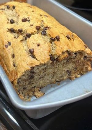 Foto de Bolo de Banana e Chocolate