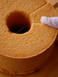 A picture of Easy Cake Recipe! How to make Basic Chiffon Cake.