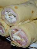 Rollitos de bacon con quesillo de ricotta