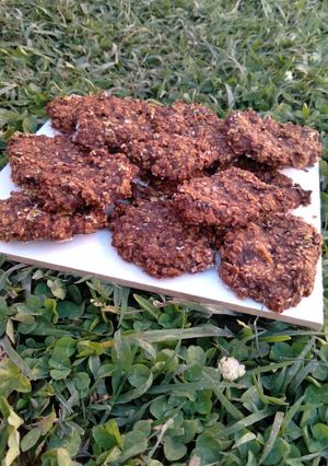 Una foto de Cookies de avena-banana-chocolate