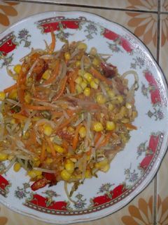 Foto resep Cah Tauge Pelangi